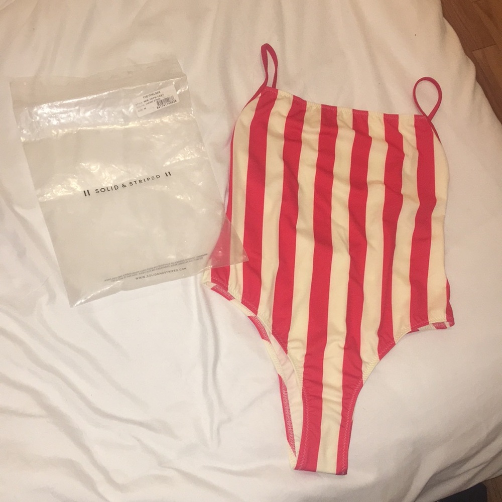 Solid + Striped “Chelsea” one-piece - never worn